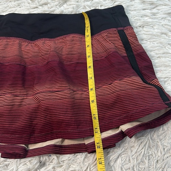 Lululemon Pace Rival Skirt II (Regular) Simply Radiant Pink Paradise Black - Picture 2 of 7